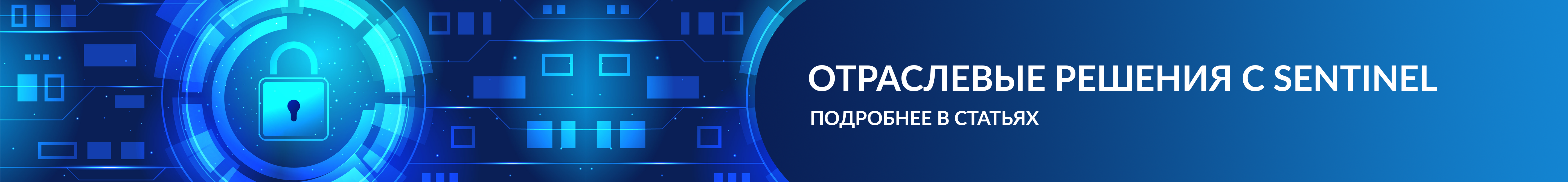 Отраслевые решения с Sentinel 